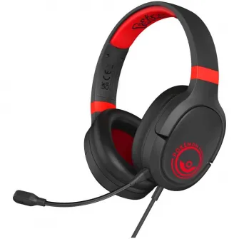 Casti Gaming Pro G1 Pokémon Poké Ball Black And Red