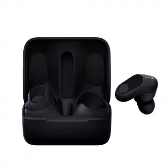 Casti Gaming True Wireless SONY INZONE WF-G700NB, Active Noise cancelling, Wireless, LE Audio, 360 Spatial sound, Autonomie baterie 24 ore, Microfon cu AI, pentru PC/PlayStation5, Negru