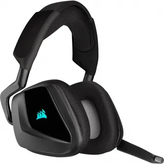 Casti gaming wireless Corsair Void ELITE, surround 7.1, Carbon