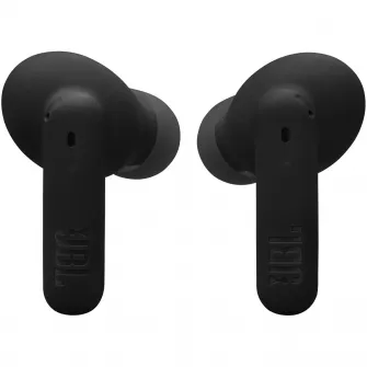 Casti In-Ear JBL Wave Beam 2, True Wireless, Bluetooth, ANC, IP54, Autonomie 40 ore, Multi-Point, Negru