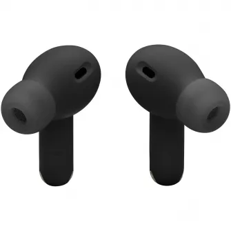 Casti In-Ear JBL Wave Beam 2, True Wireless, Bluetooth, ANC, IP54, Autonomie 40 ore, Multi-Point, Negru