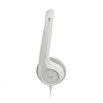 Casti Logitech H390, USB, Off-White