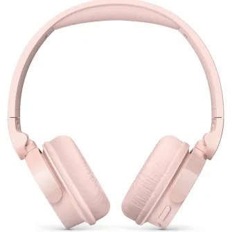 Casti On-Ear Philips TAH4209PK/00, Wireless, Bluetooth, Microfon, Autonomie 55 ore, Roz
