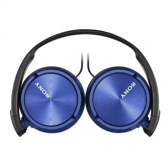 Casti On Ear Sony MDR-ZX310APL, Cu fir, Microfon, Albastru