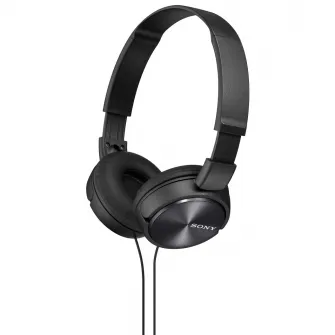Casti On Ear Sony MDR-ZX310B, Cu fir, Negru
