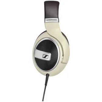 Casti over ear Sennheiser HD 599, cu fir, Beige/Brown