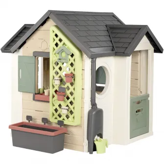 Casuta pentru copii Smoby - Garden House, cu accesorii
