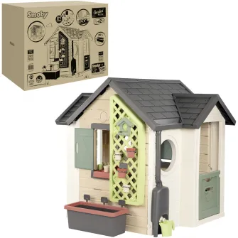 Casuta pentru copii Smoby - Garden House, cu accesorii