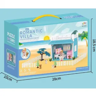 Casuta pentru papusi, Mappy Luxury Beach House, 1 camera, albastru