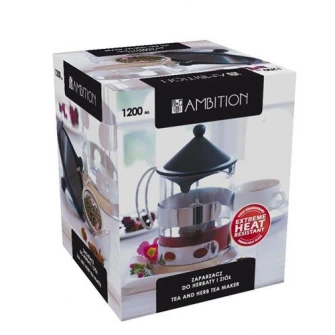 Ceainic cu filtru inox, Ambition, 1.2 l