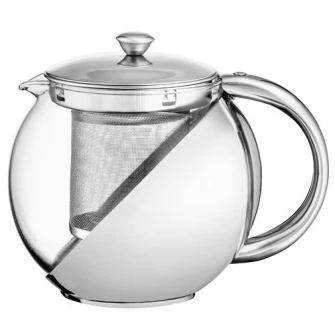 Ceainic inox cu infuzor Ambition, 1L