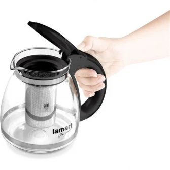 Ceainic Lamart, 1,5L, Negru