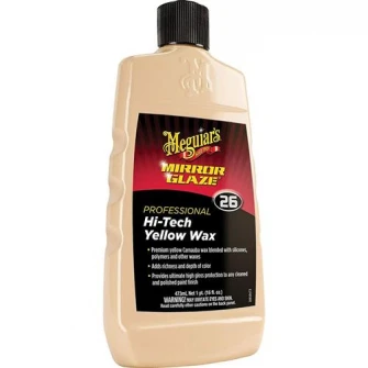 Ceara auto aplicabila Meguiar's, 473ml, Mirror Glaze Hi-Tech Yellow Wax
