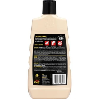 Ceara auto aplicabila Meguiar's, 473ml, Mirror Glaze Hi-Tech Yellow Wax
