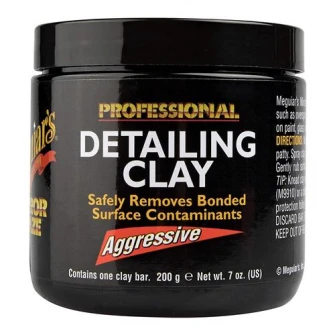 Пластилин автомобильный воск для очистки поверхностей Meguiars, 200г, Detailing Clay Aggressive
