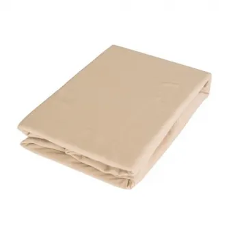 Cearceaf cu elastic Gecor, 180x200 cm, bumbac 100%, Bej