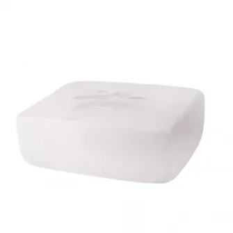 Cearceaf impermeabil Horeca Home Still, 100x200 cm, alb