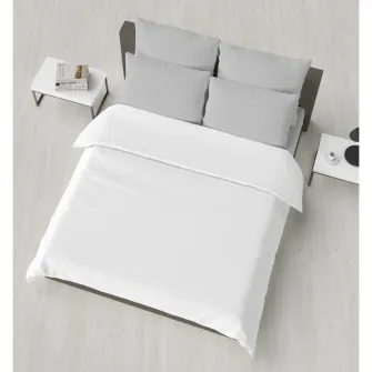 Cearsaf de pilota Dilios, 150x215 cm, 100% cotton ranforce, alb