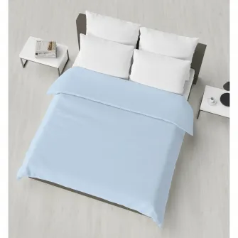 Cearsaf de pilota Dilios, 200x215 cm, 100% cotton ranforce, bleu