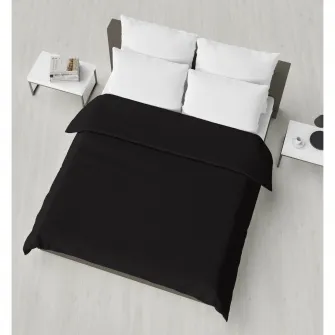 Cearsaf de pilota Dilios, 200x215 cm, 100% cotton ranforce, negru