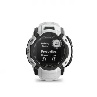 Ceas smartwatch Garmin Instinct 2X Solar, Whitestone