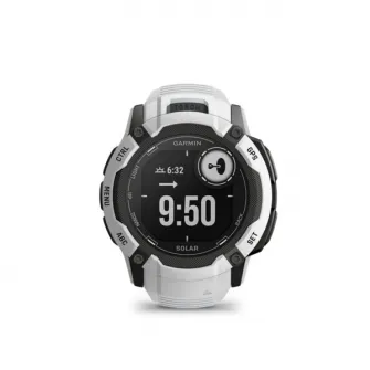 Ceas smartwatch Garmin Instinct 2X Solar, Whitestone