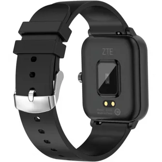 Ceas smartwatch ZTE Watch Live, oximetru SpO2, bratara TPU, Negru