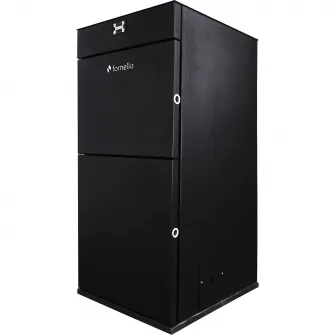 Centrala peleti Fornello Pellet King 25 kw, completa pentru incalzire, pompa circulatie, vas expansiune, telecomanda, buncar 70 kg, tiraj fortat, aprindere automata, curatare facila