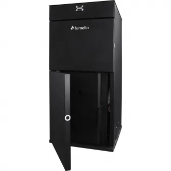 Centrala peleti Fornello Pellet King 25 kw, completa pentru incalzire, pompa circulatie, vas expansiune, telecomanda, buncar 70 kg, tiraj fortat, aprindere automata, curatare facila
