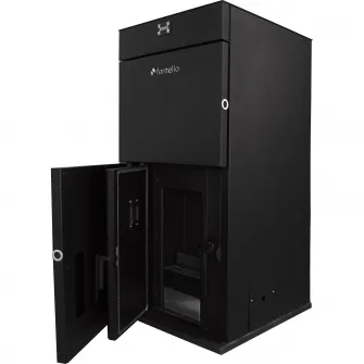 Centrala peleti Fornello Pellet King 25 kw, completa pentru incalzire, pompa circulatie, vas expansiune, telecomanda, buncar 70 kg, tiraj fortat, aprindere automata, curatare facila