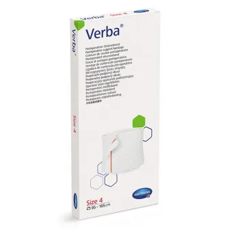 Centura abdominala postoperatorie (suport postnatal) VERBA MДѓr. 4, 95 - 105 cm, Hartmann