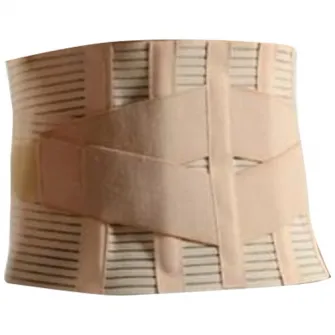 Centura Medicala Lombara Ziya Kose Premium cu Pad, Suport Vertical 360В°, Postoperatorie, Prevenire Ameliorare Hernie de Disc, Brau Medicinal, Culoare Bej, Marime M