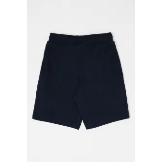 Champion, Pantaloni scurti cu imprimeu logo, Bleumarin, 126-131 CM