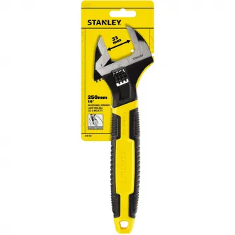 Cheie reglabila Stanlet Maxsteel 0-90-949, 10/250 mm, 15° unghi, maner bimaterial Control-Grip