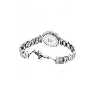 Christophe Duchamp, Ceas analog cu cadran cu 6 diamante, Argintiu