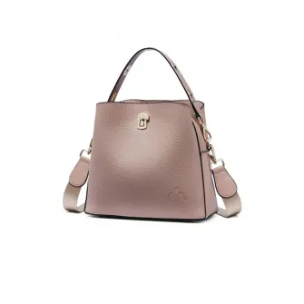 Ciel, Geanta de piele cu bareta Riley, Maro camel