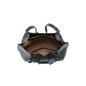 Ciel, Geanta tote de piele Whitney, Negru