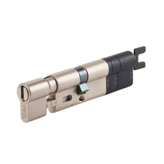 Cilindrul ajustabil Yale Linus 05/501000/SN, 6 pini, 2 chei incluse, 30-65 mm lungime interioara, 30-60 mm lungime exterioara, anti-pick, anti-gaurire, anti-lovire, anti-smulgere
