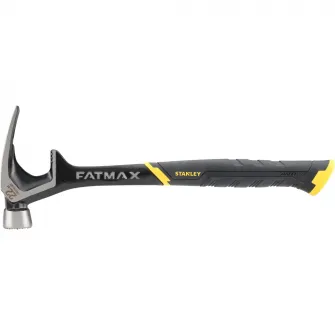 Ciocan de demontare Stanley FatMax FMHT51367-2, 620g, slot pentru cuie inclinat, suprafata mare de lovire, maner extra lung, ideal pentru daltuire, razuire