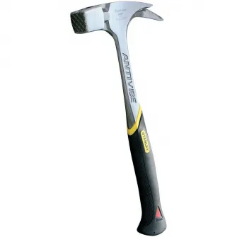 Ciocan de dulgher Stanley FatMax anti vibratii 1-51-937, forjat dintr-o singura bucata, amortizare a vibratiilor, maner in forma de diapazon, maner dynagrip, suport magnetic pentru cuie