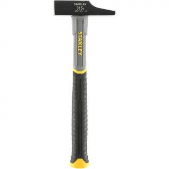 Ciocan de tamplarie Stanley STHT0-54159, fibra de sticla, 315 gr, nucleu din fibra de sticla pentru mai multa putere si durabilitate, conexiune intarita cu rasina epoxidica intre cap si maner, cap polizat, maner ergonomic antiderapant