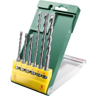 Ciocan rotopercutor Bosch PBH 2100 RE Compact, 550 W, 2300 RPM, 1.7 J, SDS Plus + set burghie + limitator adancime + maner suplimentar + valiza transport