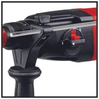 Ciocan rotopercutor Einhell TC-RH 620 4F Kit, 620 W, 230 V, 2.2 J, 1250 RPM, 5200 percutii/min, SDS-plus, dalta, burghiu 8/10/12 mm, cutie de transport si depozitare