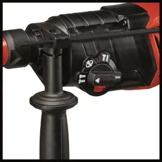 Ciocan rotopercutor Einhell TC-RH 800 4F, 800 W, 930 RPM, 4500 RPM, 2.6 J, 4 functii, SDS Plus