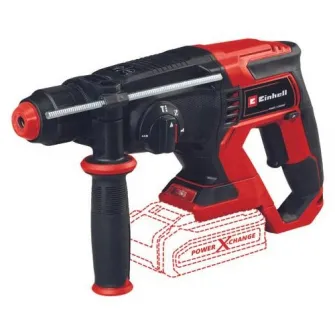 Ciocan rotopercutor pe acumulator Einhell Expert TE-HD 18/20 Li-Solo Power X-Change, 18 V, 1.8 J, 20 mm grosime diametru maxim gaurire, 4.750 rata de impact, SDS-Plus, fara acumulator/incarcator