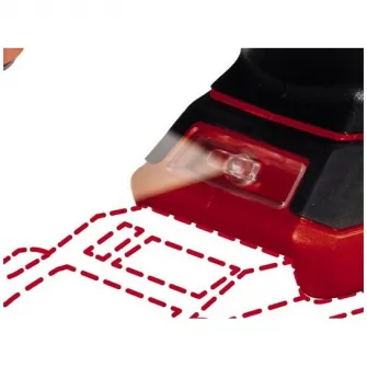Ciocan rotopercutor pe acumulator Einhell Expert TE-HD 18/20 Li-Solo Power X-Change, 18 V, 1.8 J, 20 mm grosime diametru maxim gaurire, 4.750 rata de impact, SDS-Plus, fara acumulator/incarcator