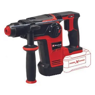 Ciocan rotopercutor pe acumulator Einhell Professional TP-HD 18/26 Li BL-Solo Power X-Change, 18 V, motor brushless, 2.6 J, SDS-plus, mecanism de impact pneumatic, 4 functii, geanta, fara acumulator/incarcator