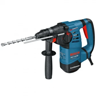 Ciocan Rotopercutor SDS plus Bosch Professional GBH 3-28 DRE, 800 W, 3.1 J, protectie suprasarcina, valiza plastic