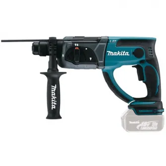 Ciocoan rotopercutor pe acumulator Makita DHR202Z, 18 V, 1.9 J, 4000 percutii/min, 1100 RPM, 20 mm capacitate maxima gaurire, fara acumulator/incarcator
