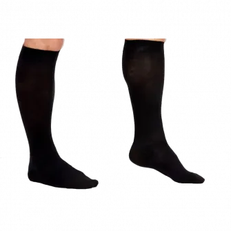 Ciorapi Compresivi pana la genuchi 140 deni 18-22 MmHg (Negri) XL, Varilegs